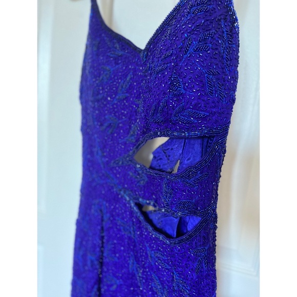 Beaded Cutout Formal Dress - Picture 2 of 7